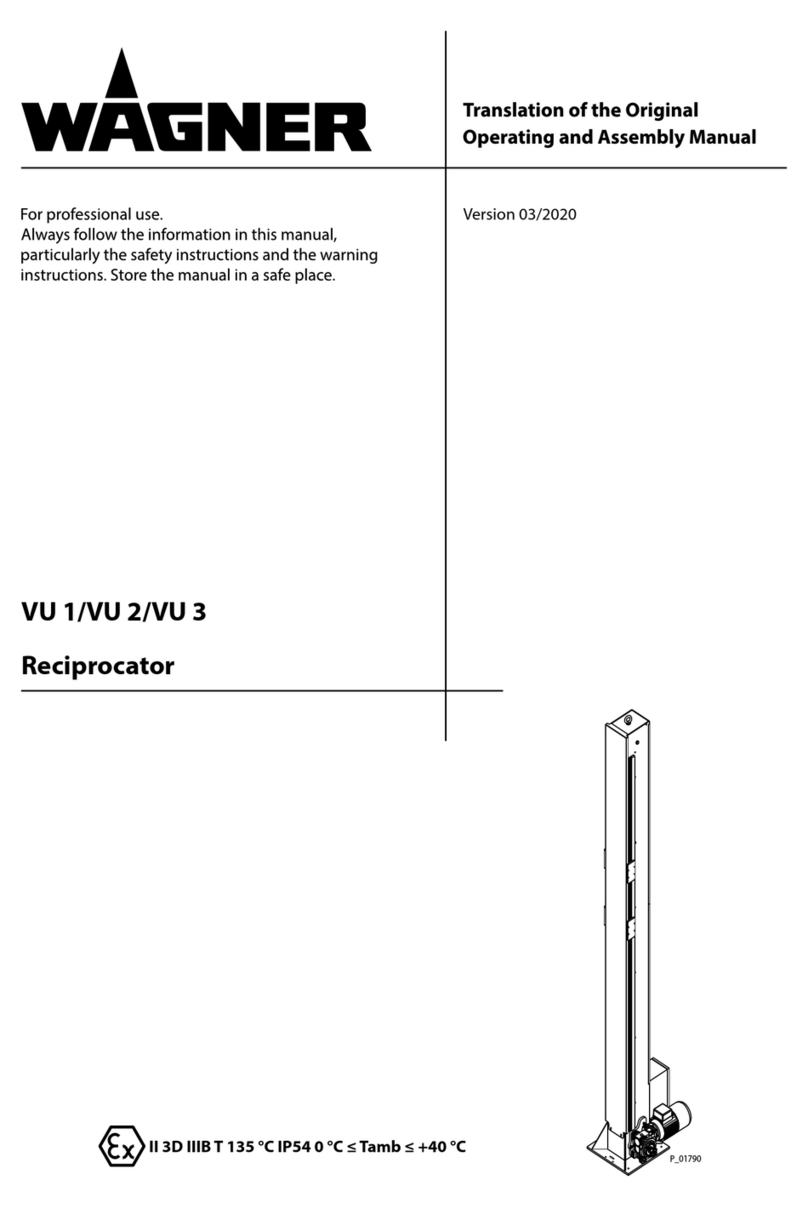 WAGNER VU 1 Translation of the Original Operating and Assembly Manual