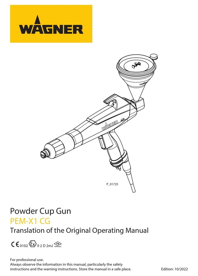 WAGNER PEM-X1 CG Operational manual