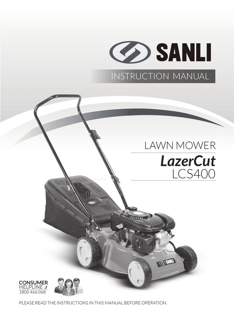 SANLI LazerCut LCS400 User manual