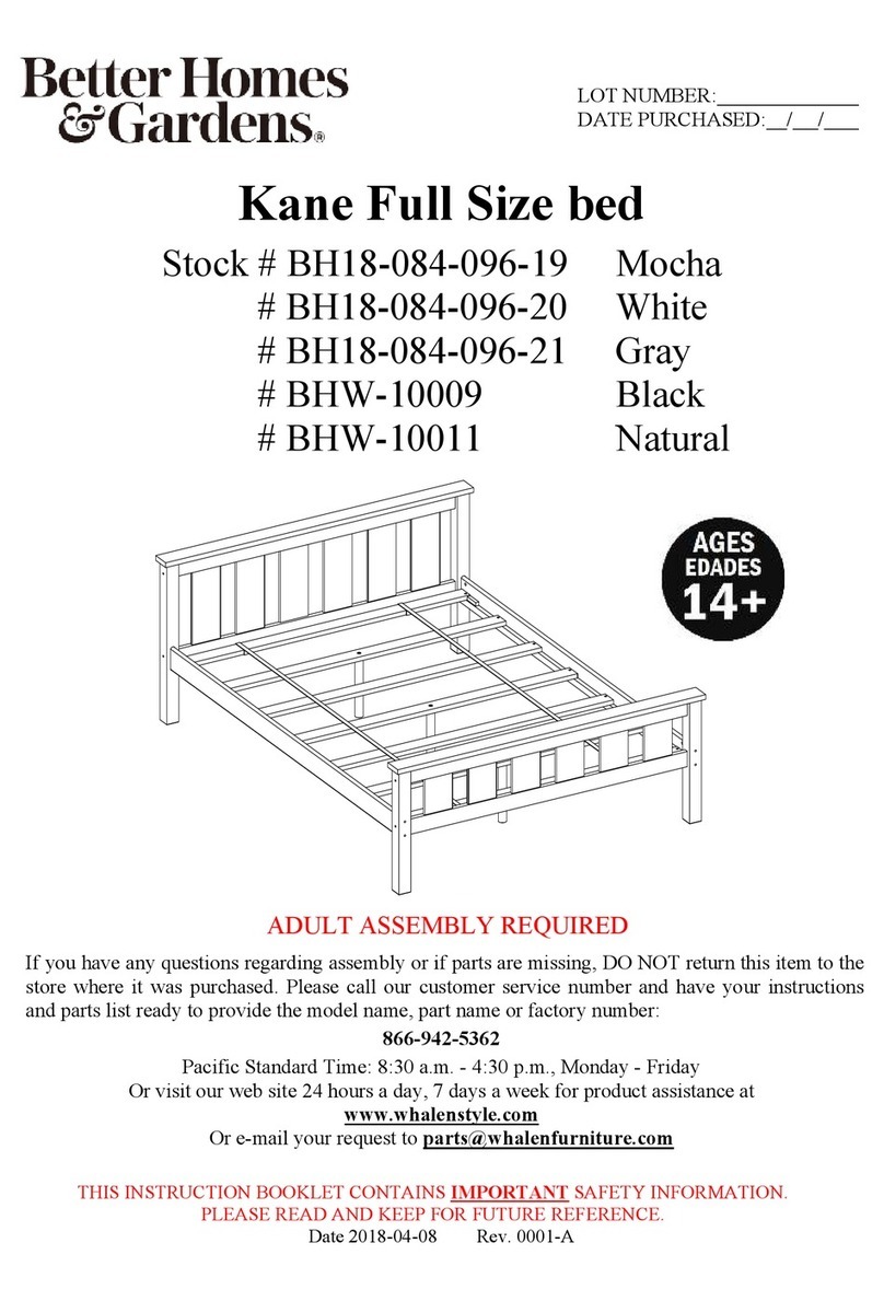 Better Homes and Gardens BH18-084-096-19 User manual