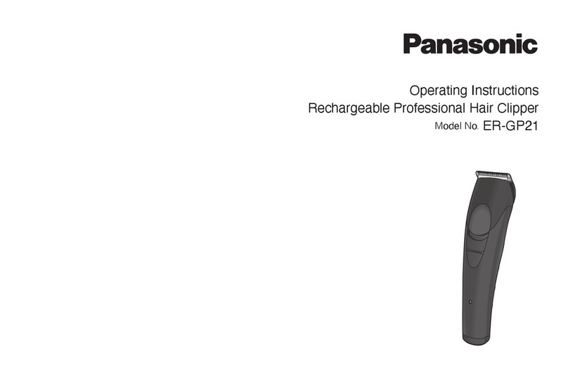 Panasonic ER-GP21 User manual