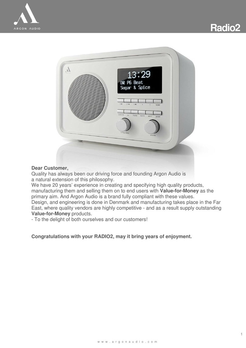argon audio RADIO2 manual