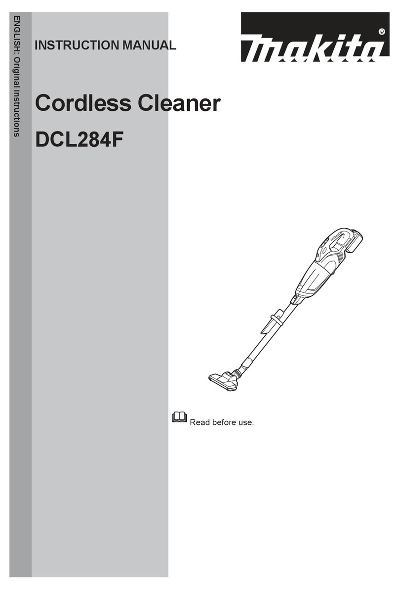Makita DCL284ZWX1 instruction manual