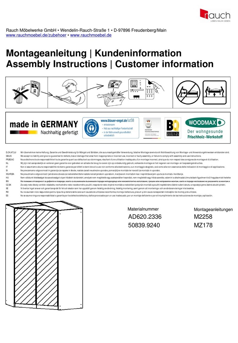 Rauch M2258 User manual