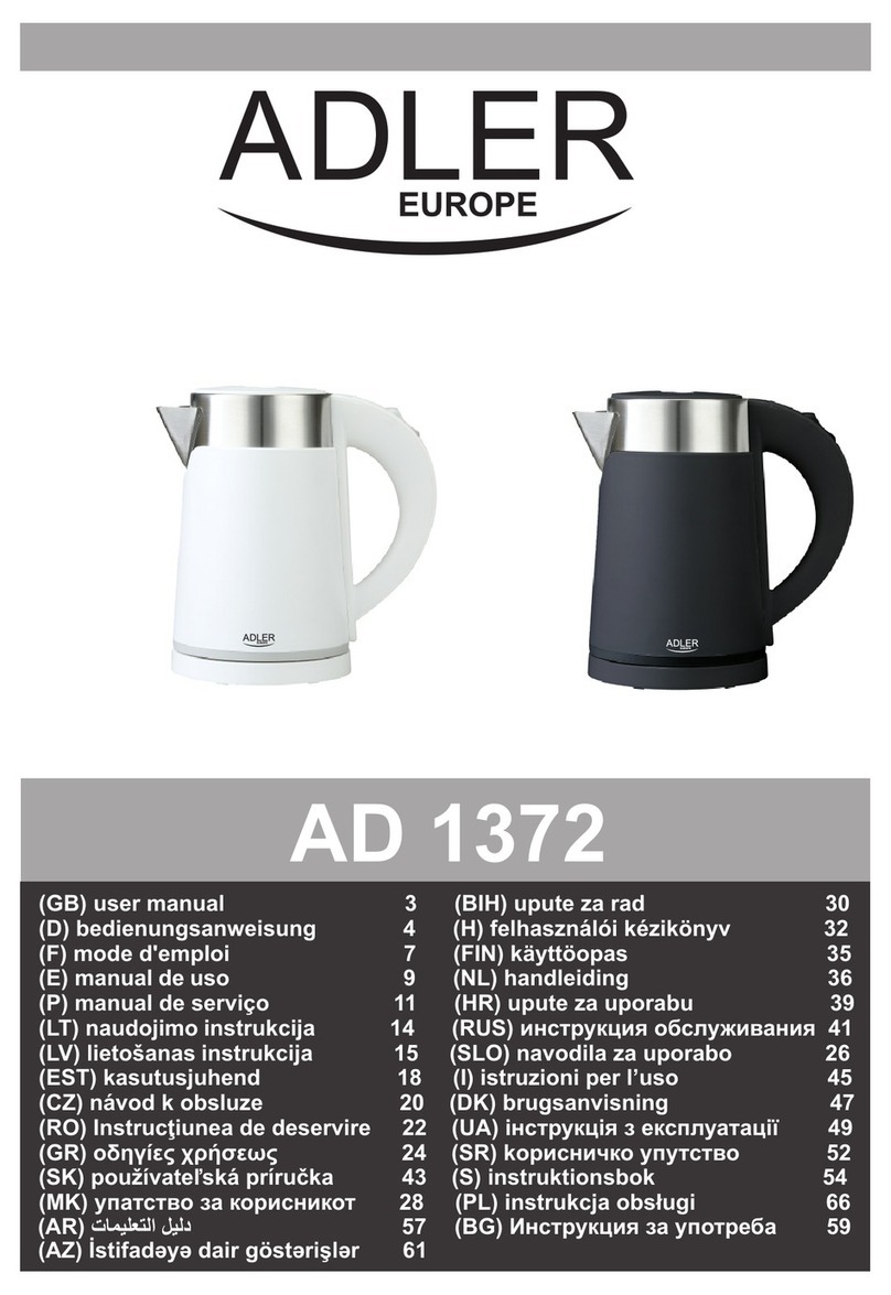Adler Europe AD 1372 user manual