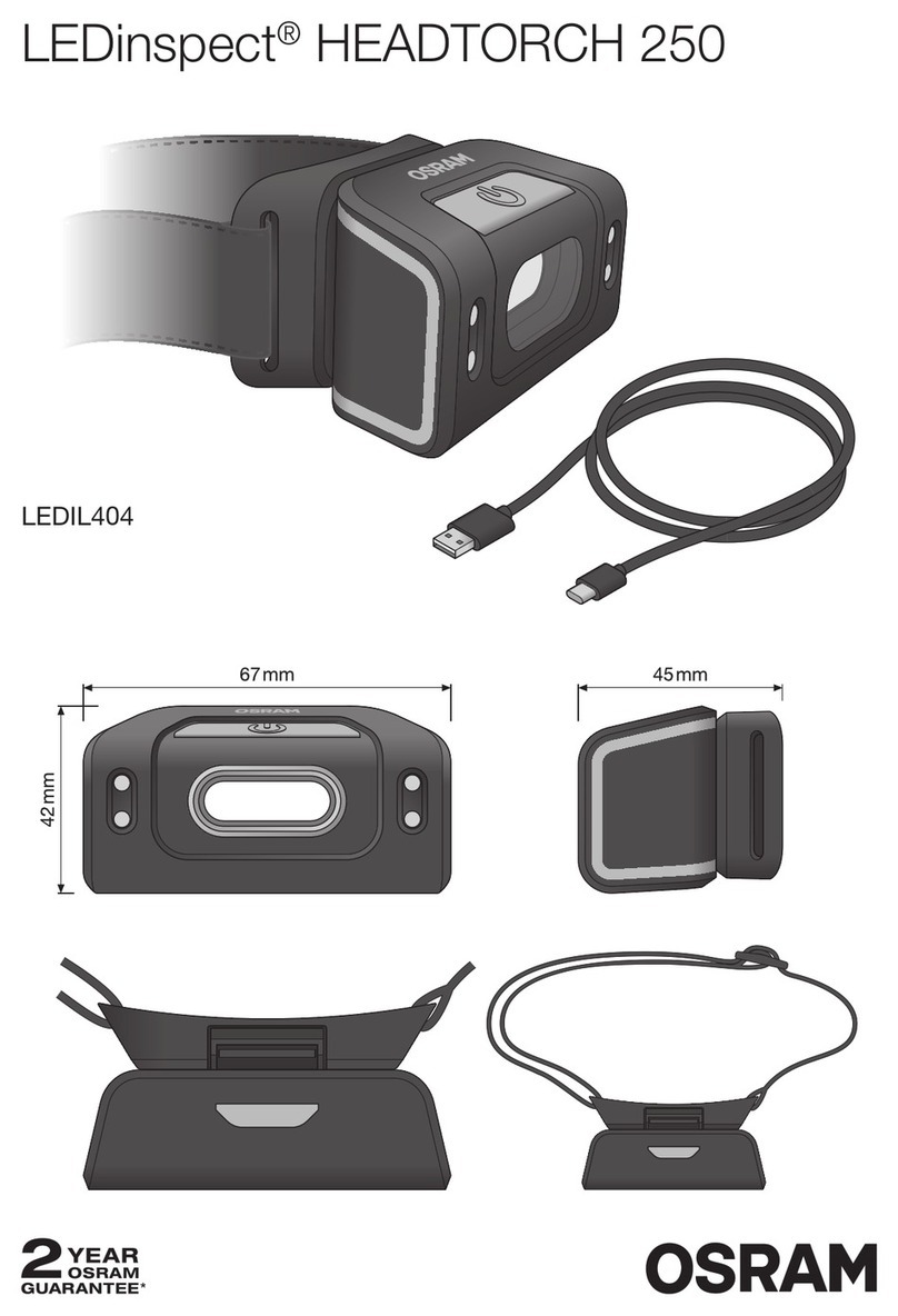 Osram LEDinspect HEADTORCH 250 manual