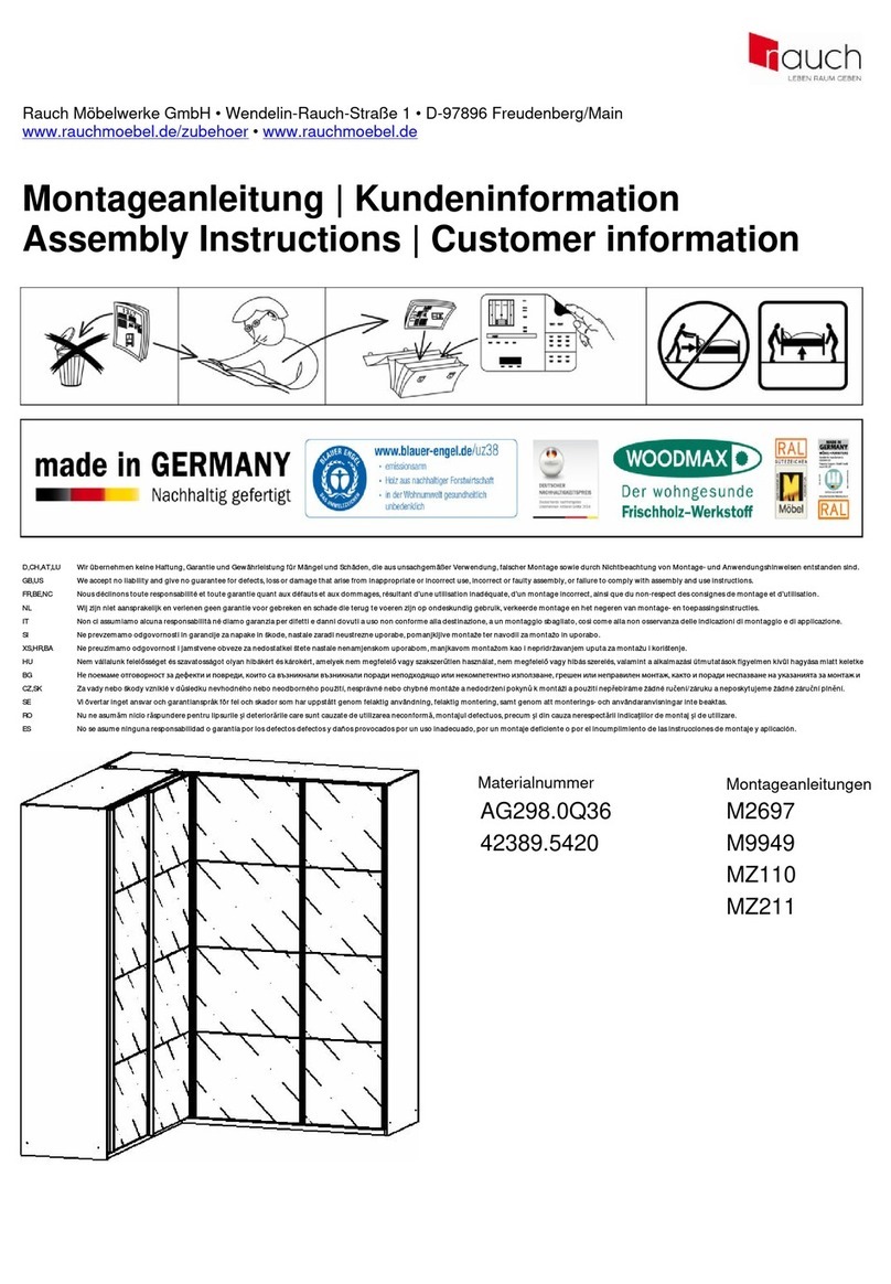 Rauch M9949 Assembly instructions