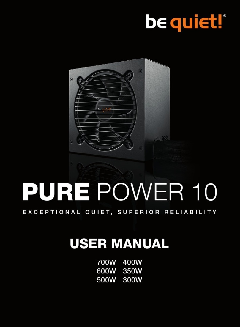 BE QUIET! PURE POWER 10 user manual