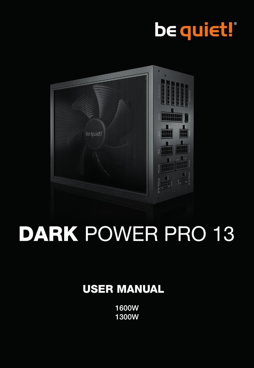 BE QUIET! DARK POWER PRO 13 user manual