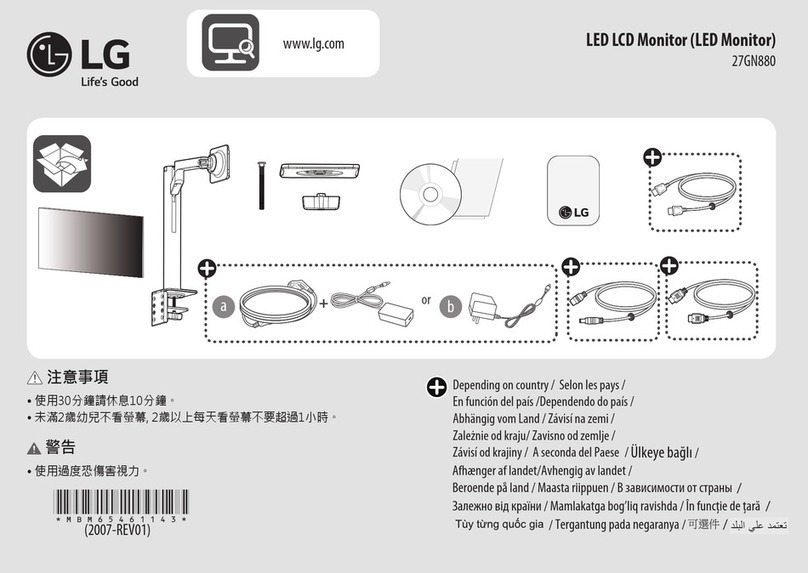 LG UltraGear 27GN880 User manual