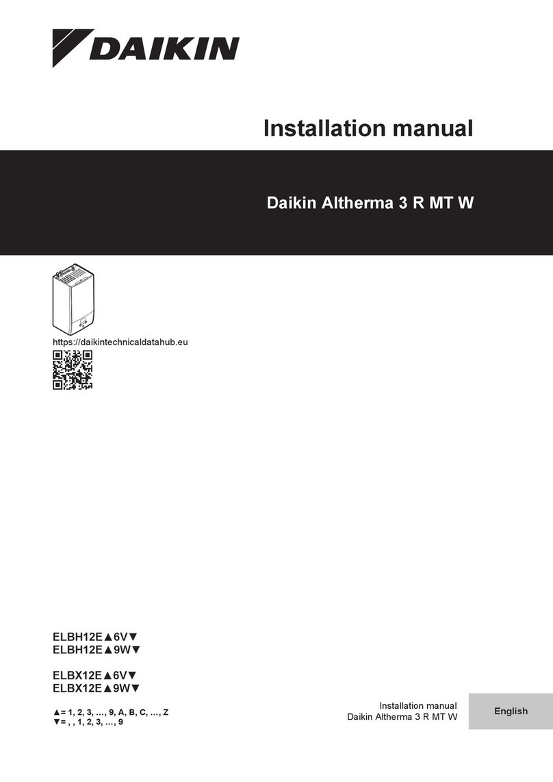Daikin Altherma 3 R MT W installation manual