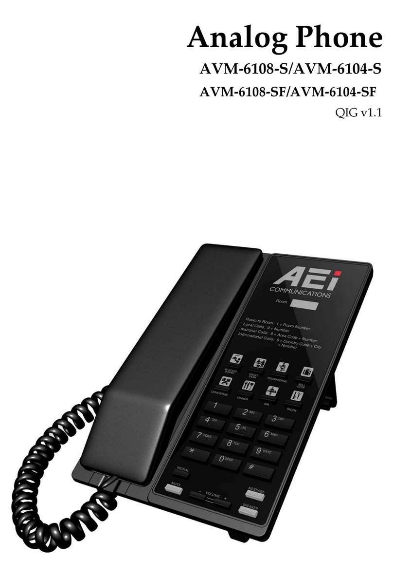 AEI AVM-6108-SF manual