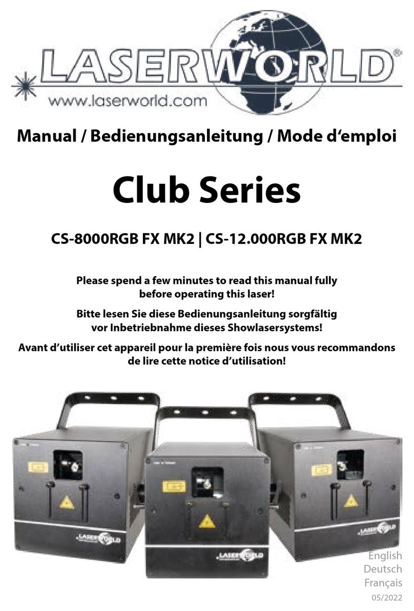 Laserworld CS-8000RGB FX MK2 manual