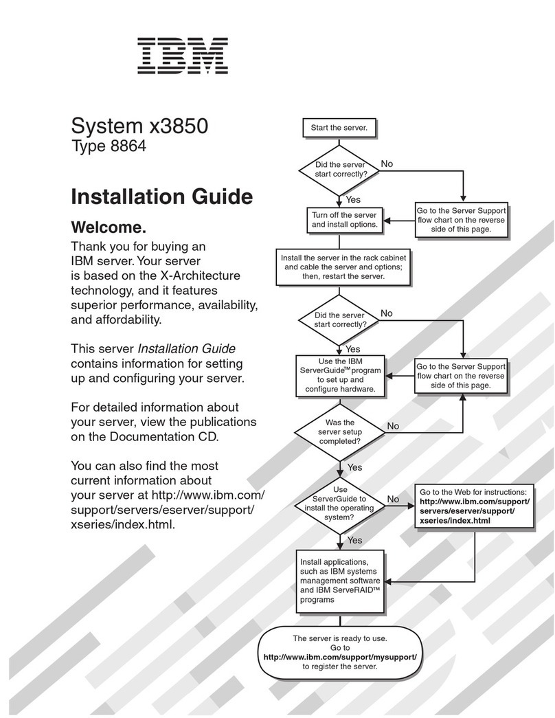 IBM System x3850 installation guide