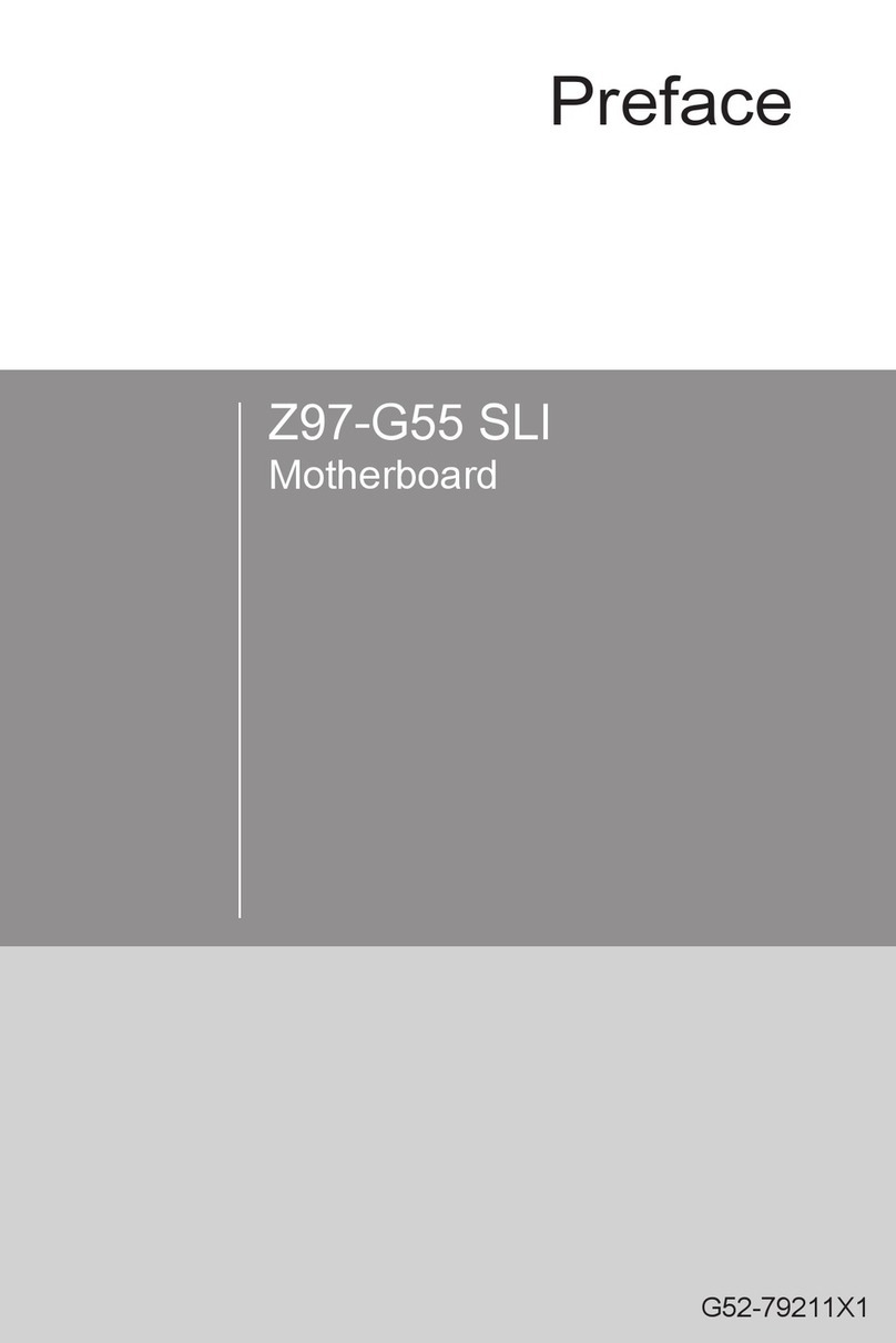 MSI Z97-G55 SLI User manual