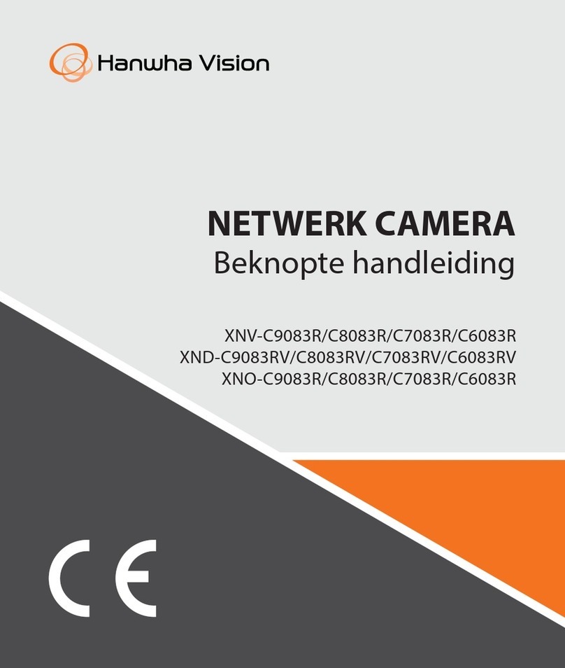 Hanwha Vision XNV-C9083R manual
