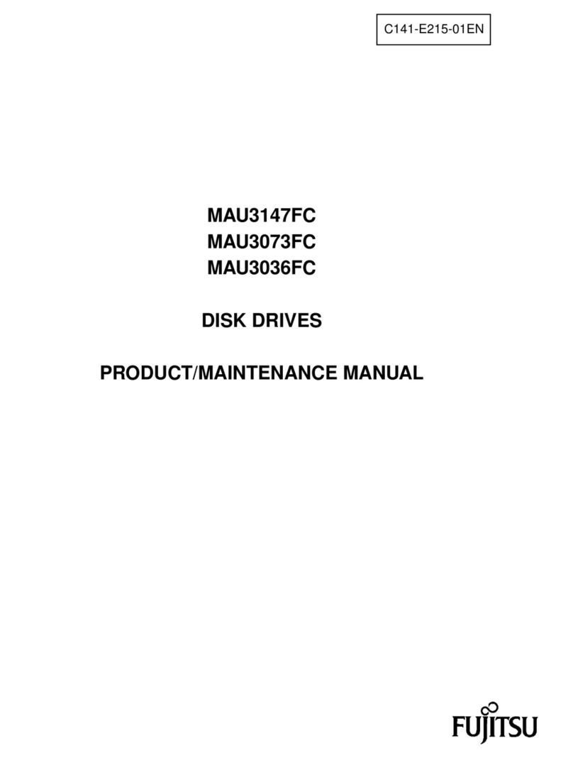 Fujitsu MAU3147FC User manual