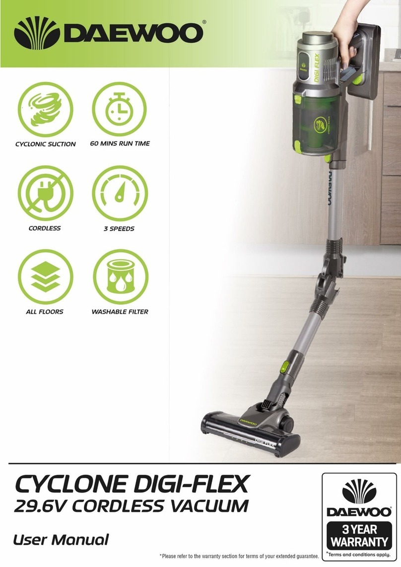 Daewoo Cyclone Digi-Flex user manual