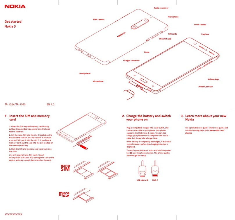 Nokia 5 Specification sheet