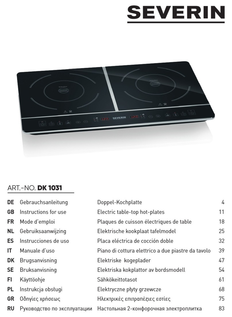SEVERIN DK 1031 User manual