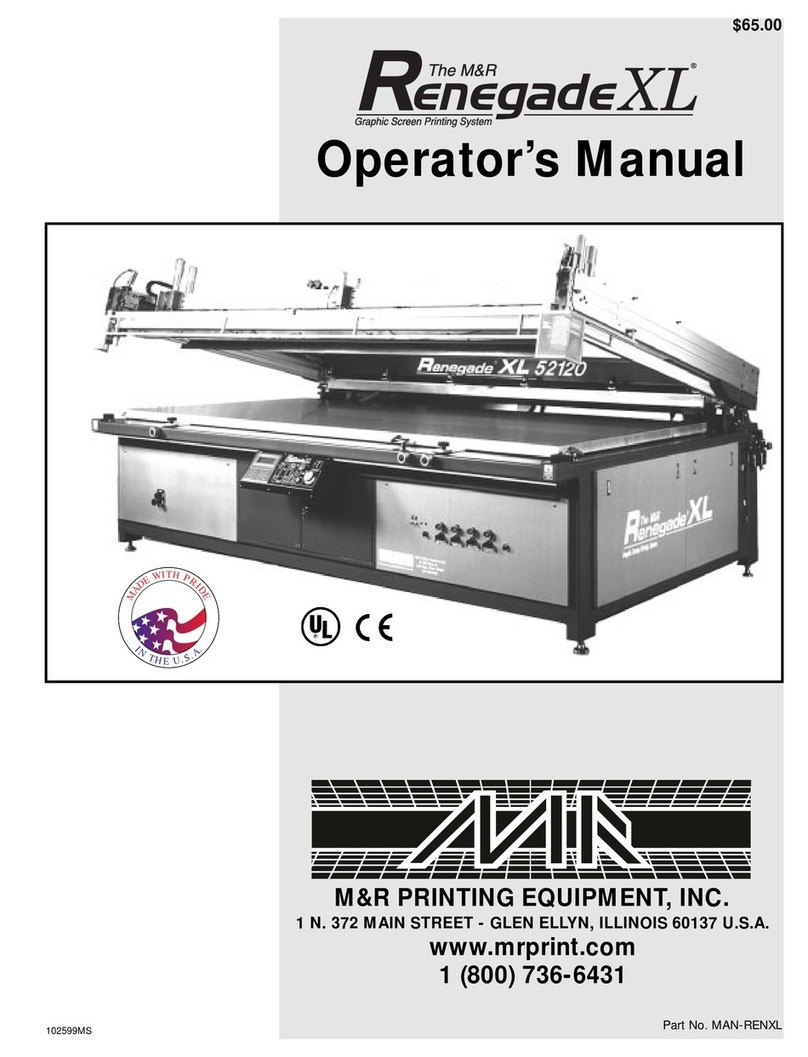 M&R Renegade XL 52120 User manual