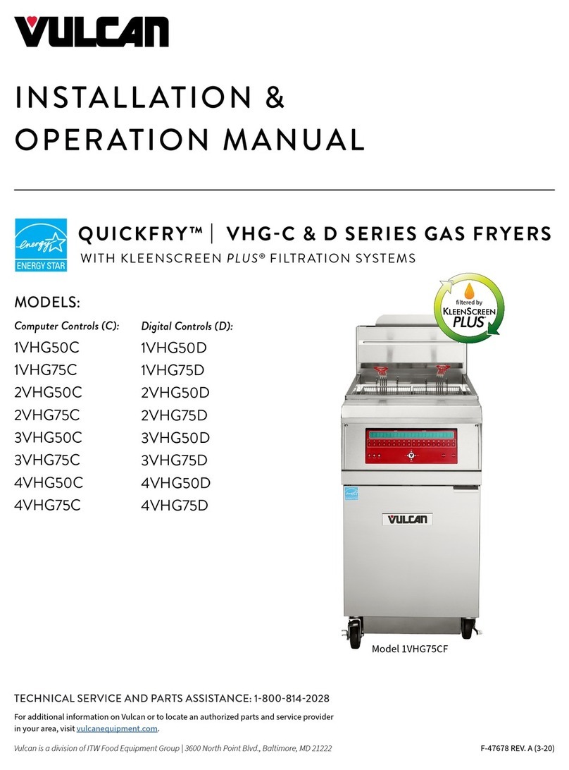 Vulcan-Hart VHG-C Series User manual