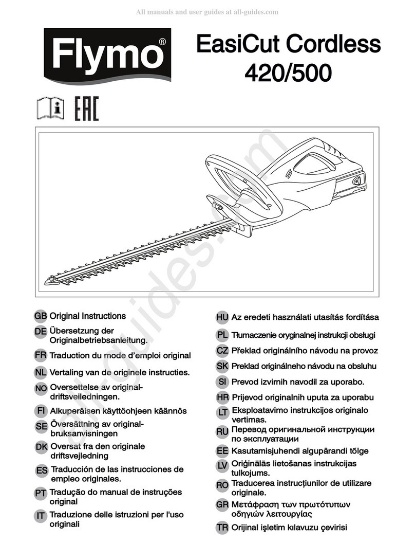 Flymo EASICUT 420 User manual