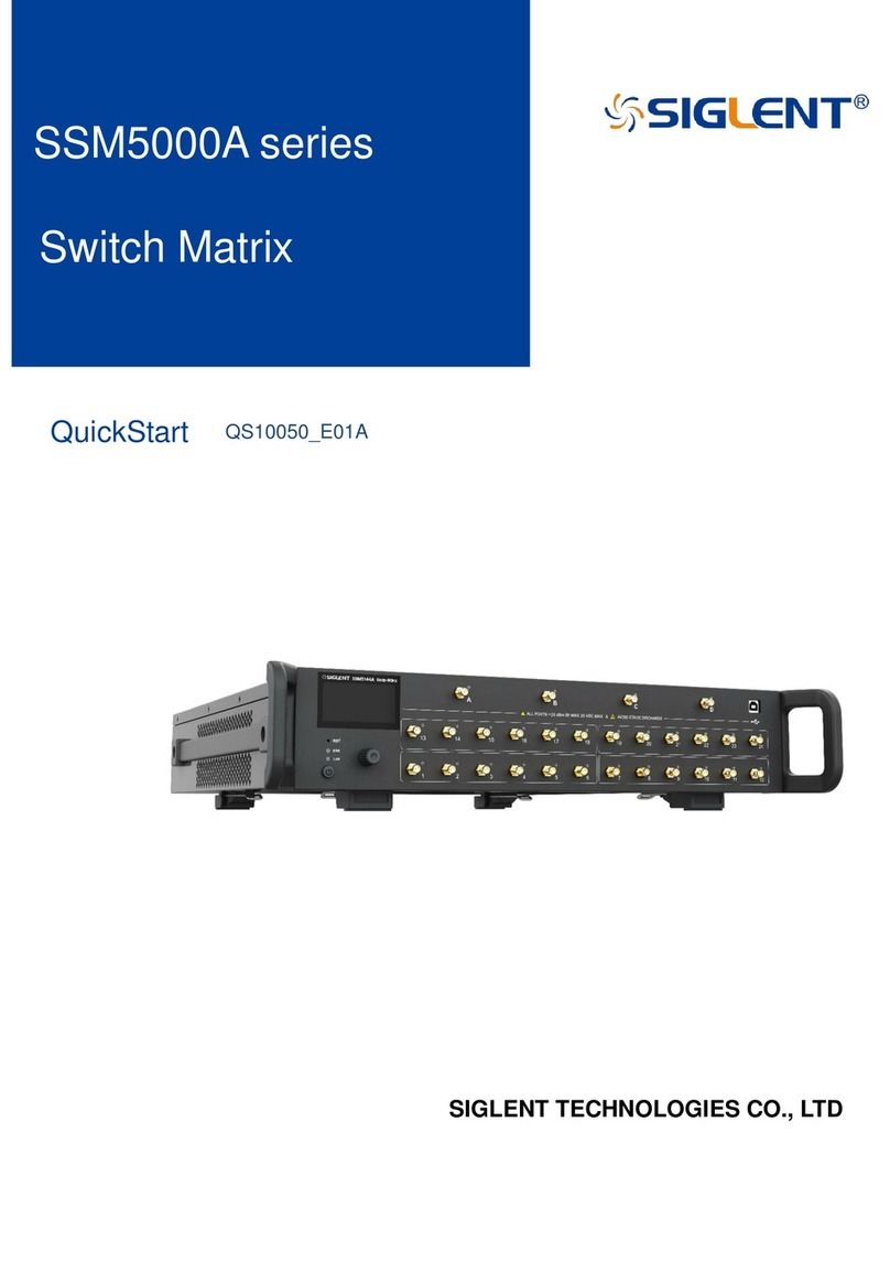 SIGLENT SSM5000A Series quick start