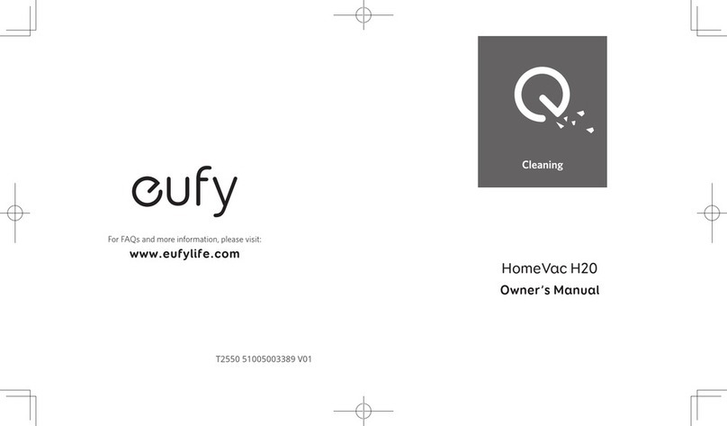 eufy Security HomeVac H20 owner's manual
