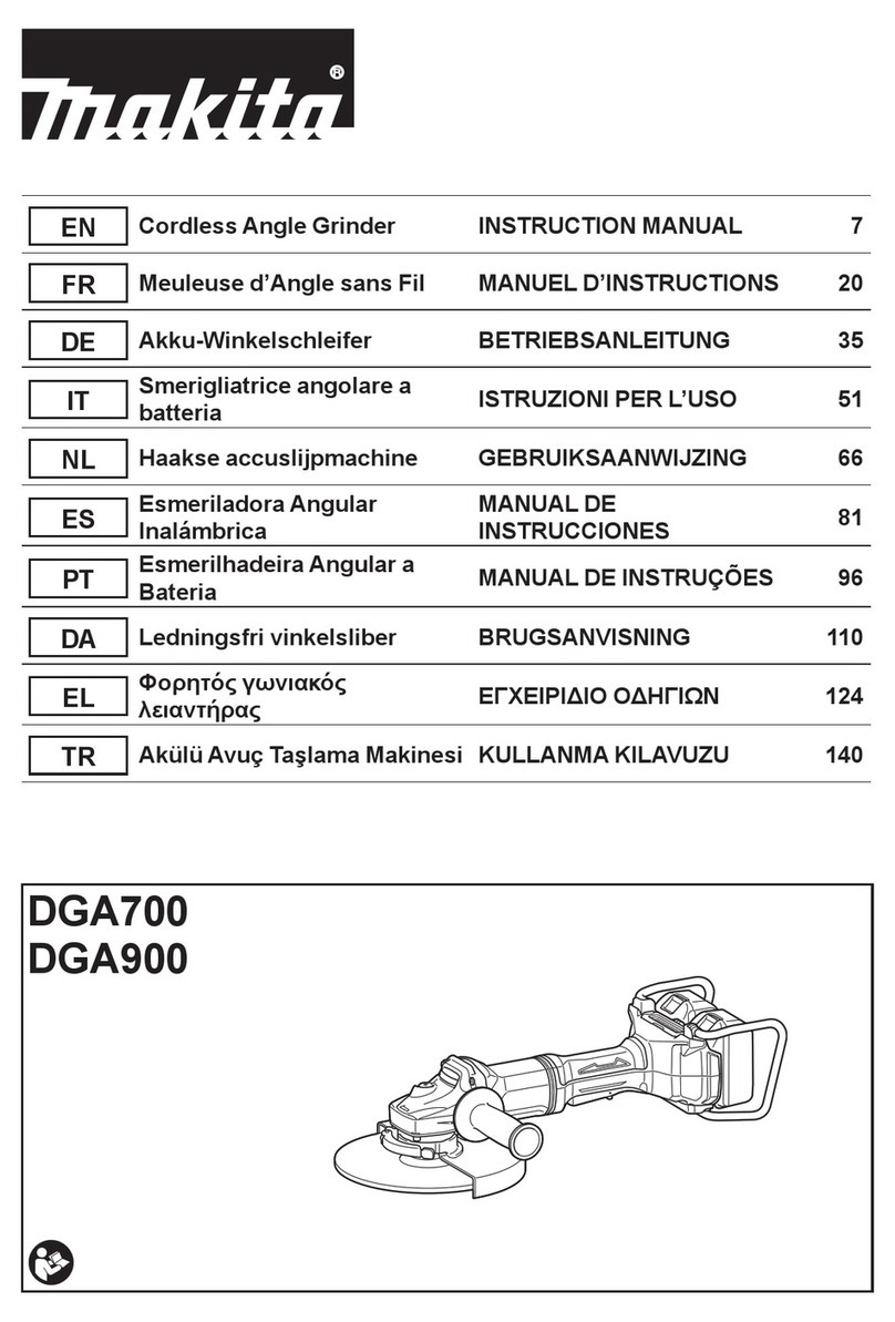 Makita DGA700 User manual