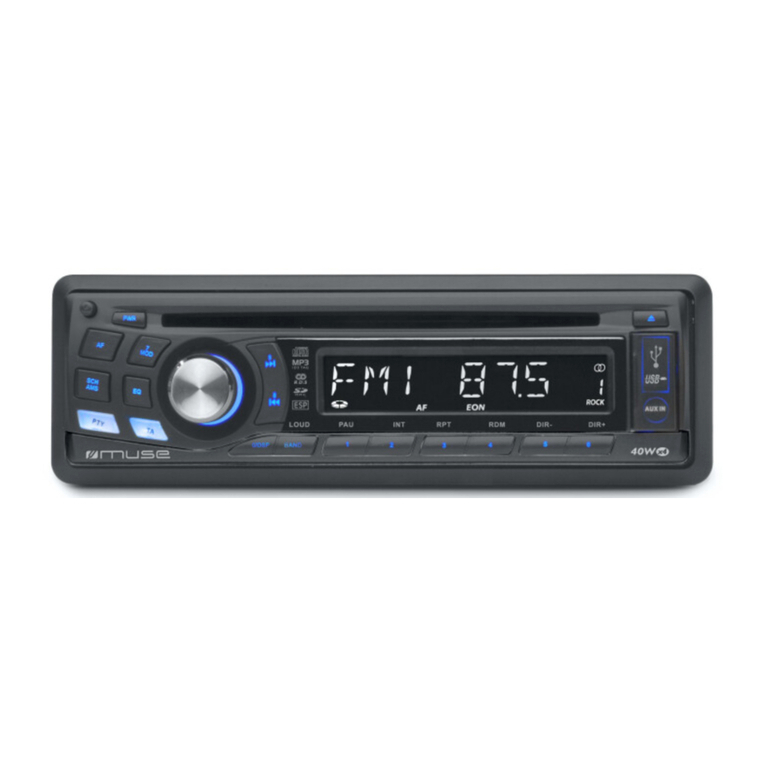 Muse M-1010 MR user manual