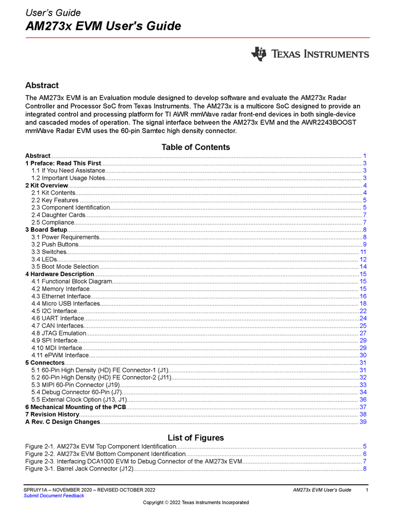 Texas Instruments AM273x User manual
