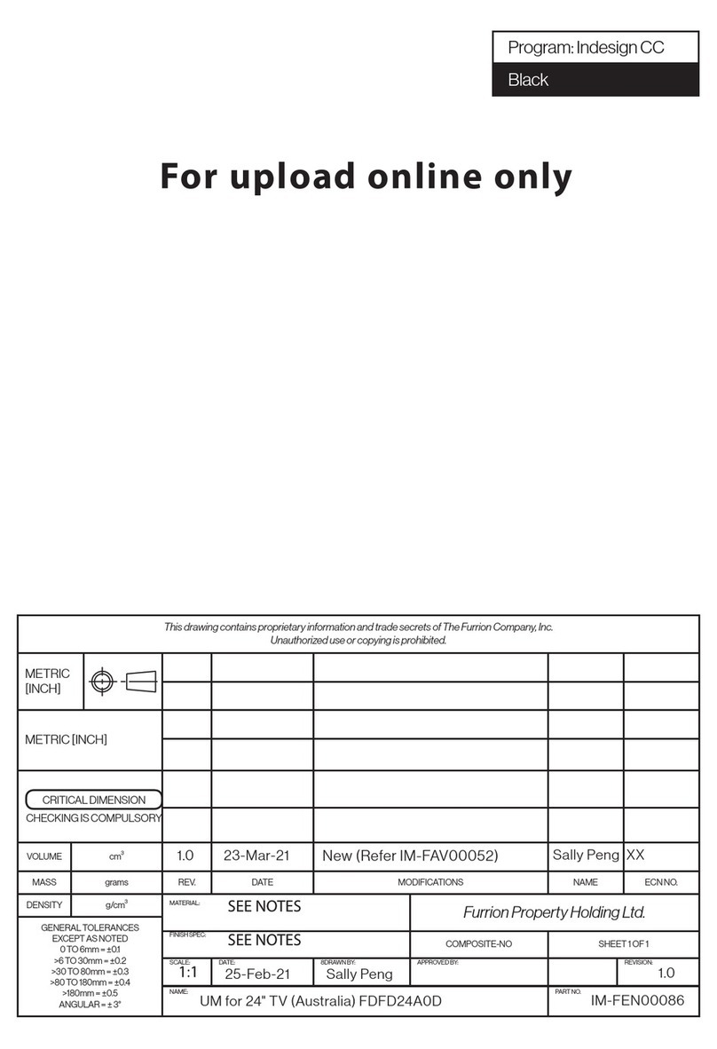 Furrion FDFD24A0D User manual