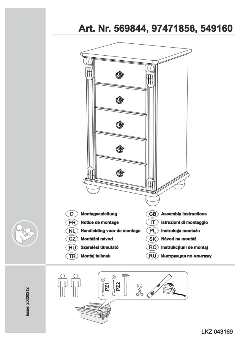 Otto Tessin 569844 Assembly instructions