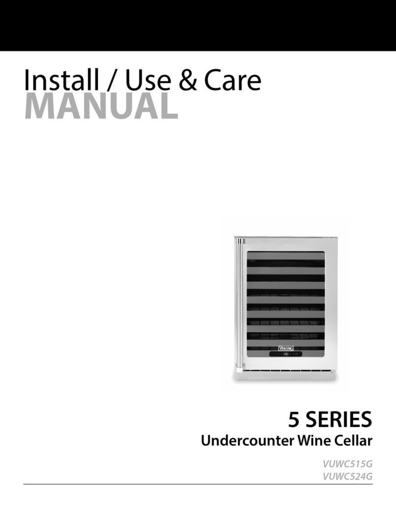 Viking VUWC524G Install, Use, & Care Guide