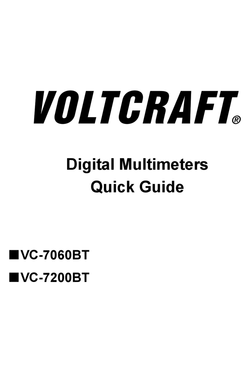 VOLTCRAFT VC-7200BT User manual