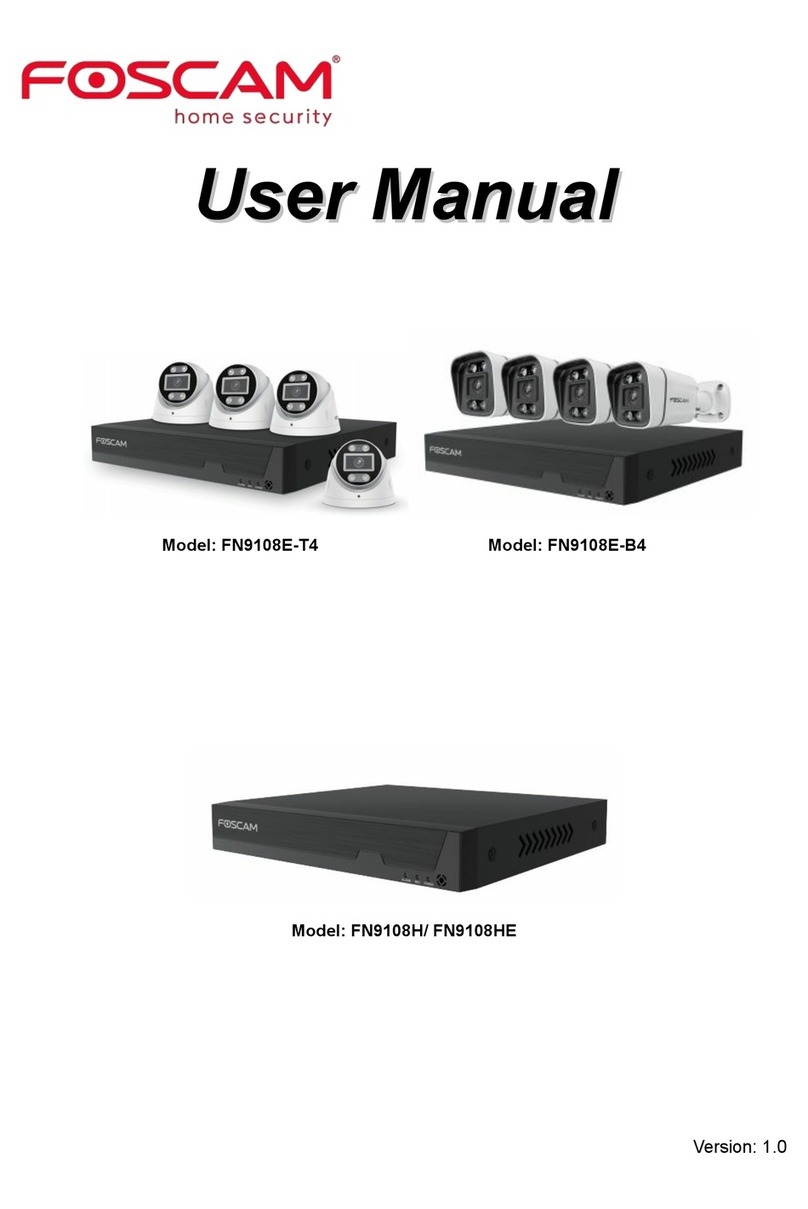 Foscam FN9108E-T4 User manual Foscam FN9108E-T4 User manual
