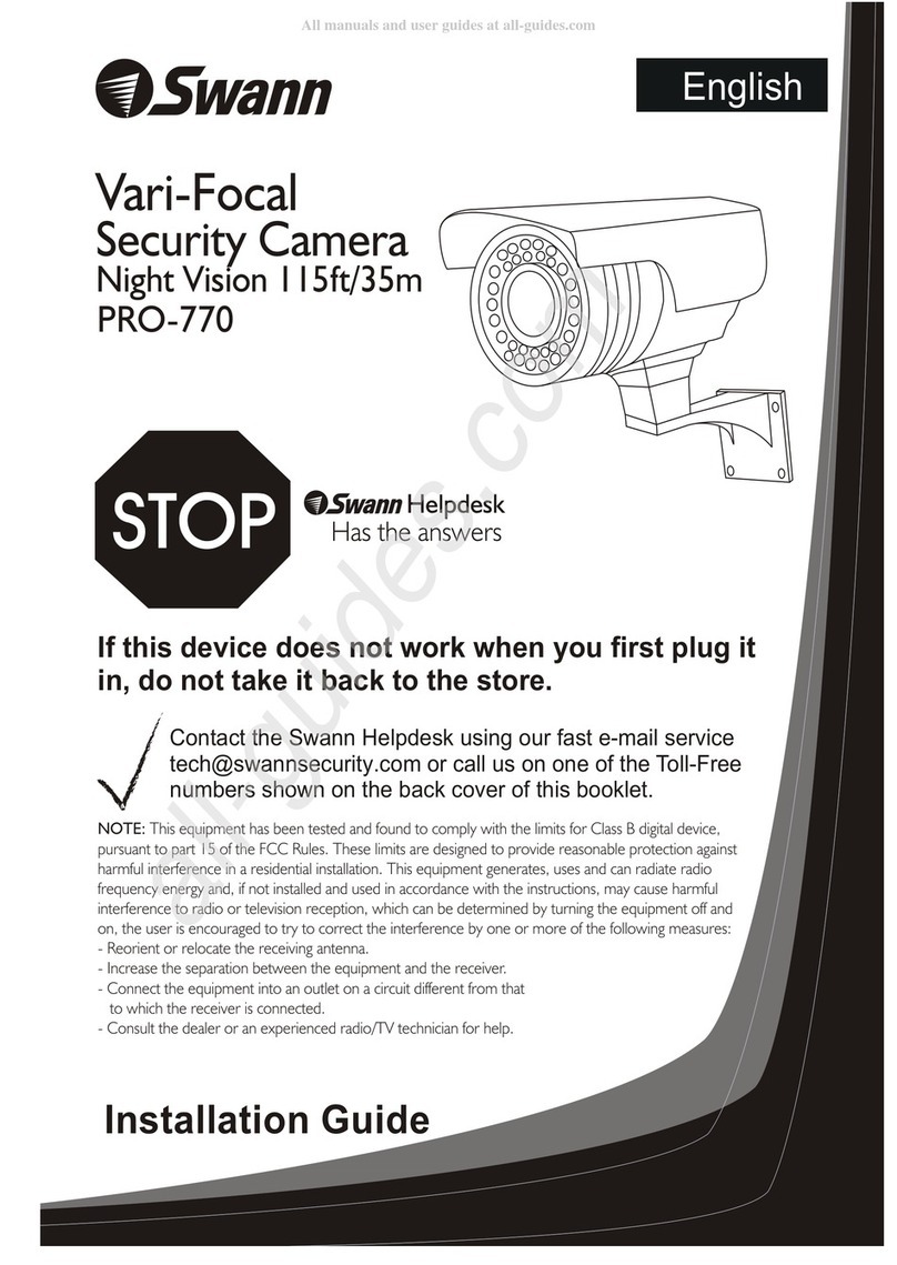 Swann PRO-770 installation guide