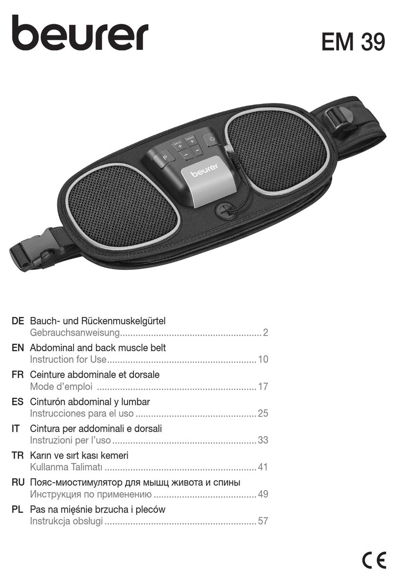 Beurer EM 39 Instructions for use
