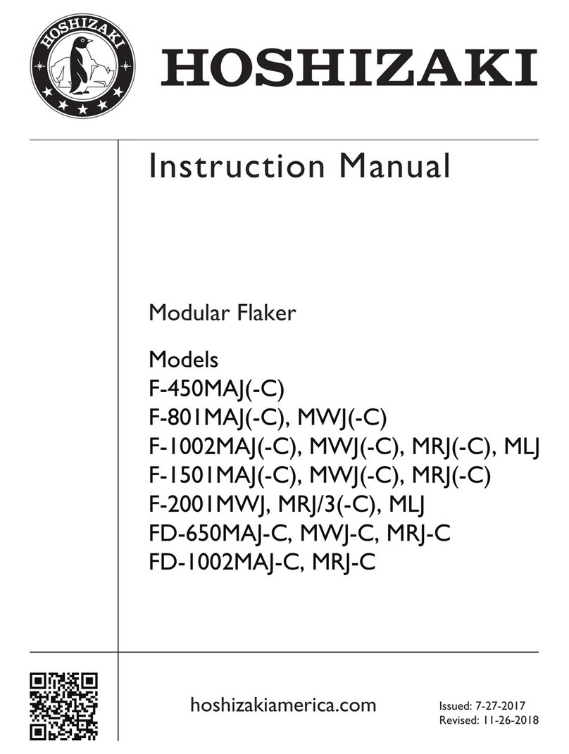 Hoshizaki FD-650MAJ-C instruction manual