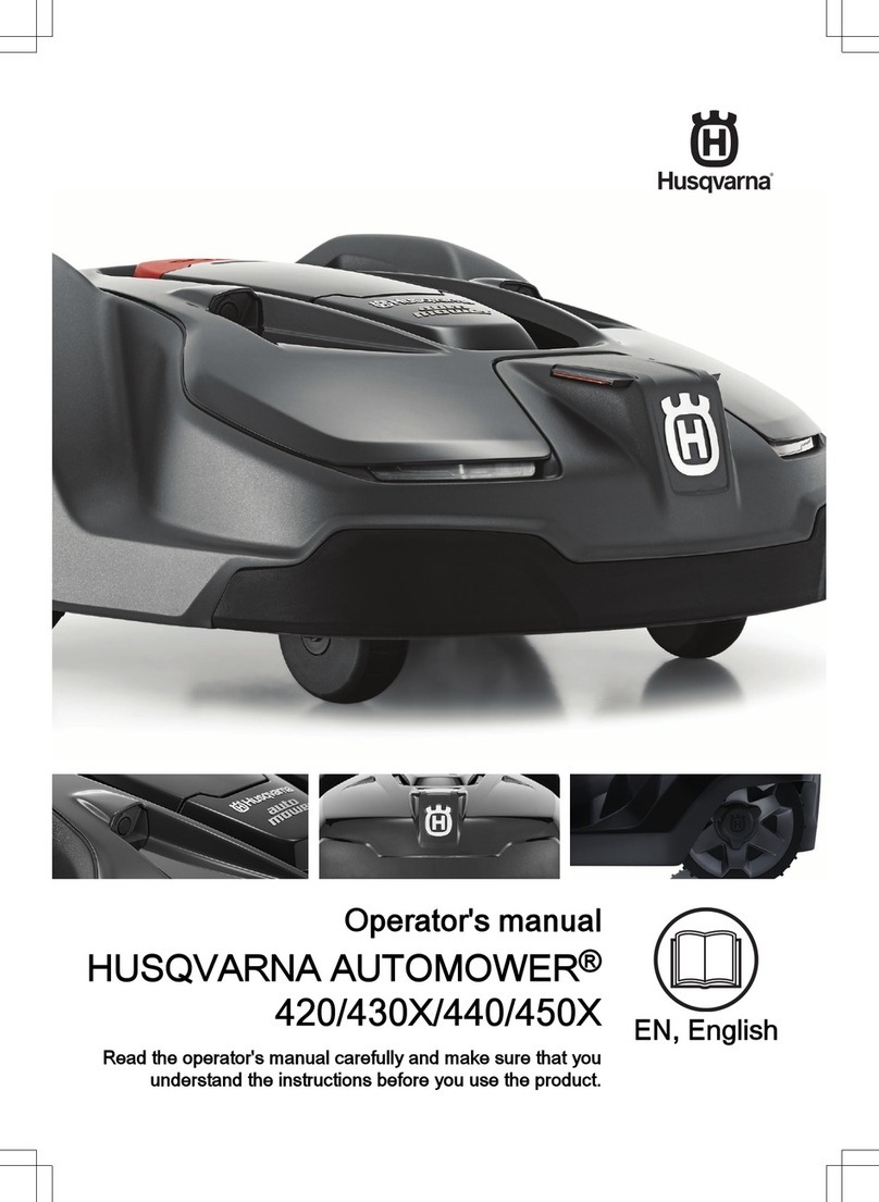 Husqvarna AUTOMOWER 430X Operator's manual