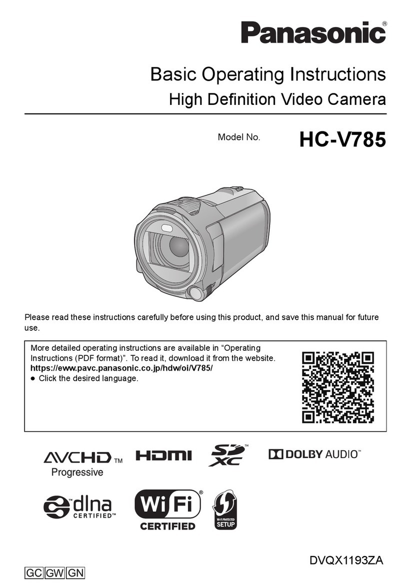 Panasonic HC-V785 Technical specifications Panasonic HC-V785 Technical specifications