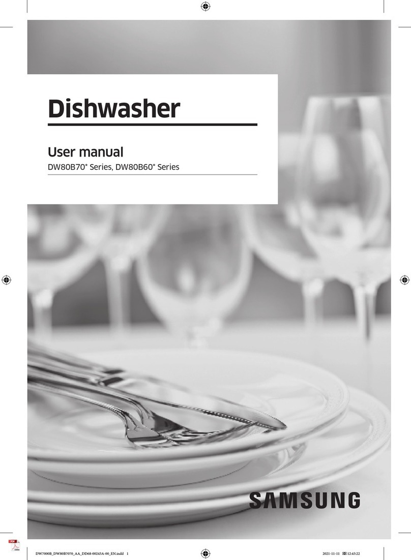 Samsung DW80B7071UG/AA-00 user manual
