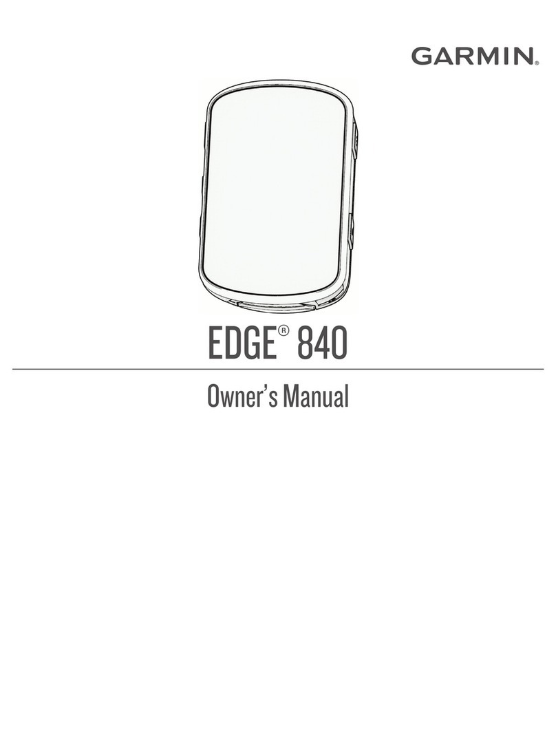 Garmin EDGE 840 User manual