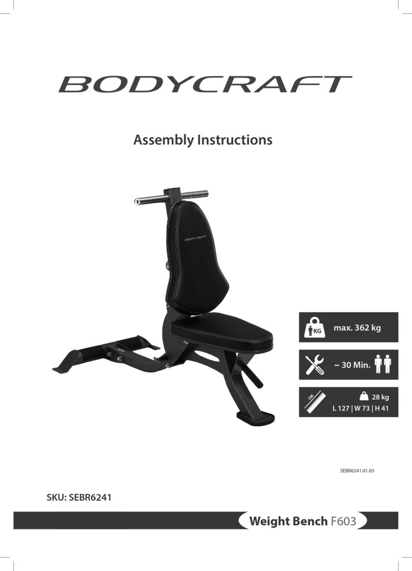 Body Craft SEBR6241 Assembly instructions Body Craft SEBR6241 Assembly instructions