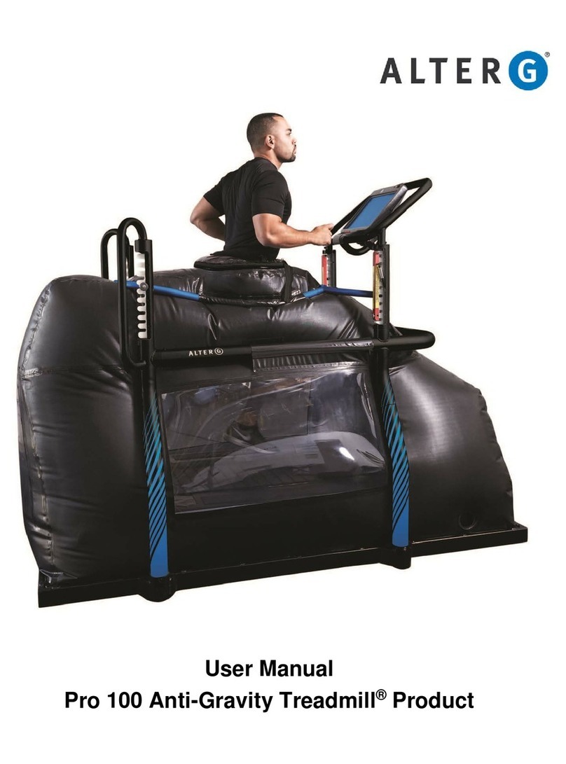 AlterG Pro 100 user manual