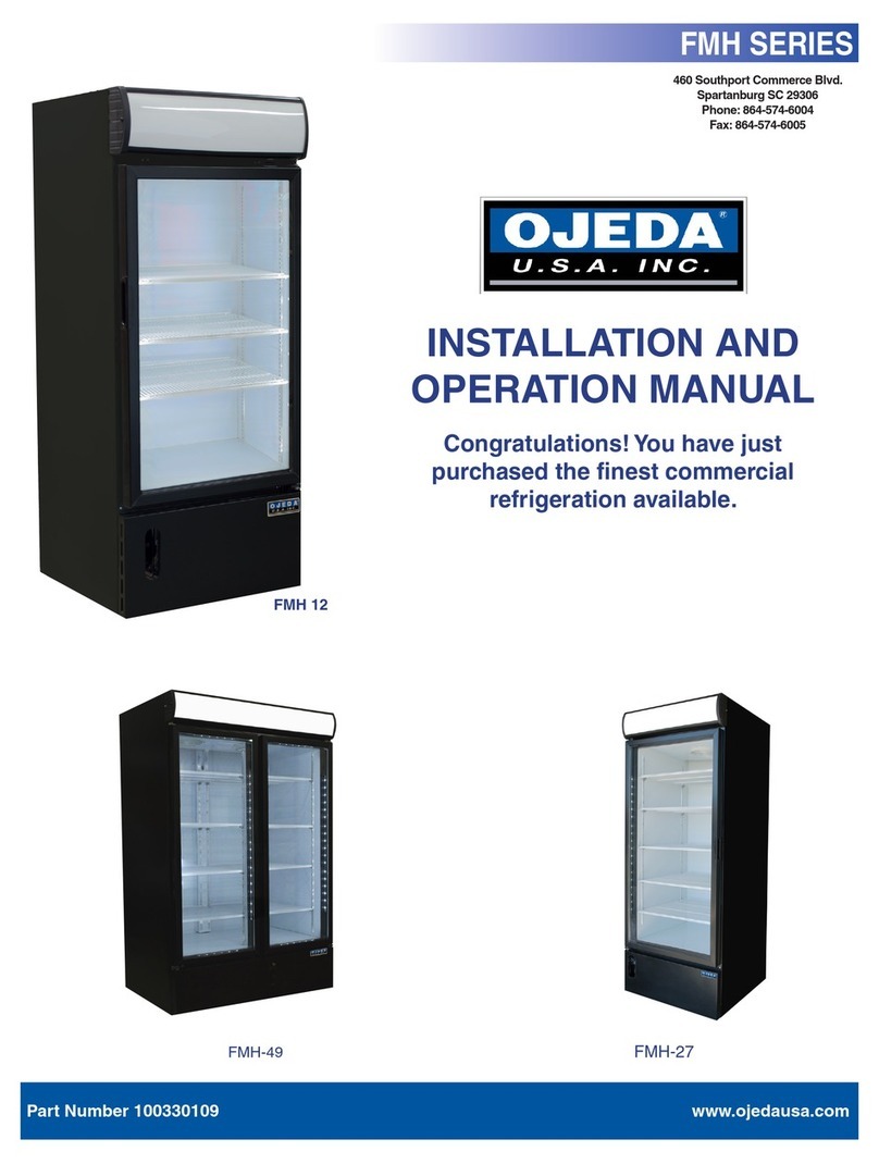 Ojeda FMH Series Installation and operation manual Ojeda FMH Series Installation and operation manual