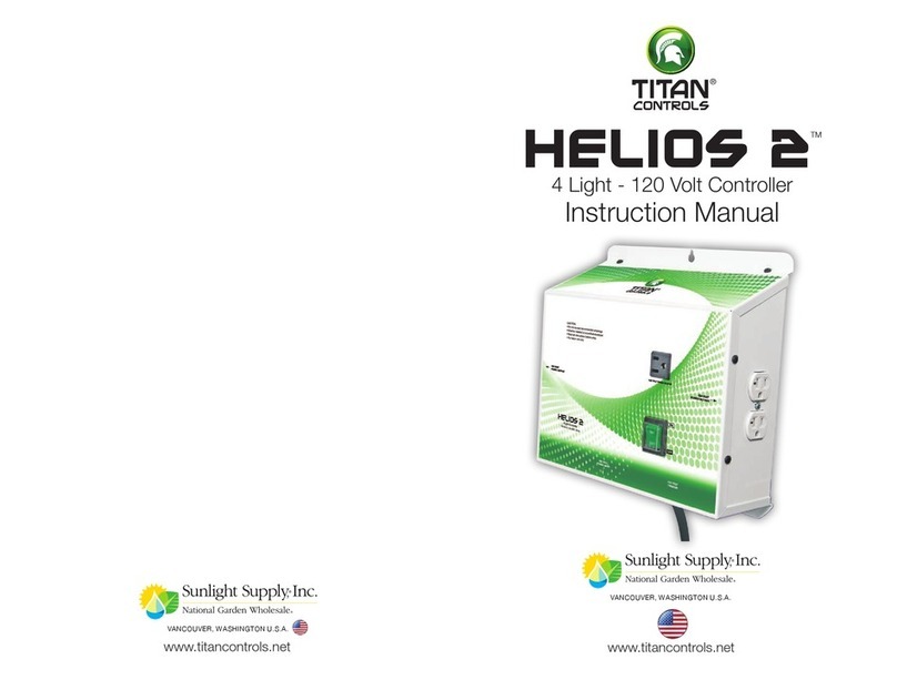 Sunlight Supply Titan Controls Helios 2 User manual Sunlight Supply Titan Controls Helios 2 User manual