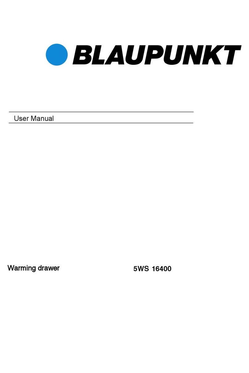Blaupunkt 5WS 16400 user manual