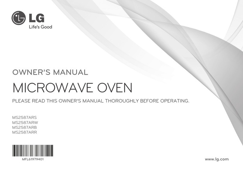 LG MS2587ARS User manual